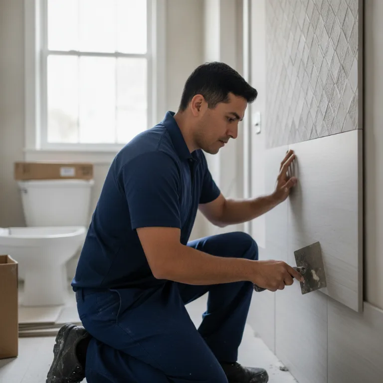 Remodelación de Baño servicio en Magdalena Contreras